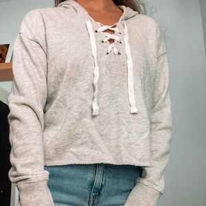 Aerie medium cropped sweater 🤍